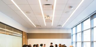 group of people in conference room